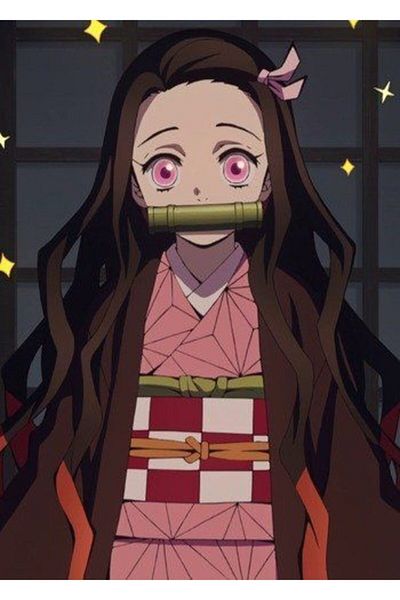 animeandyourworld دفتر ملاحظات أنيمي Nezuko Kamado قطعة واحدة بتصميم خاص مقاس A4 مقاس 21*29 سم