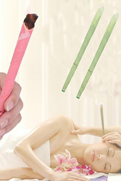 İzla Kulak Temizleme Mumu Kulak Kiri Temizleyici Vakum Doğal Mum Pratik Doğal Kulak Temizlik Kiti Aparatı