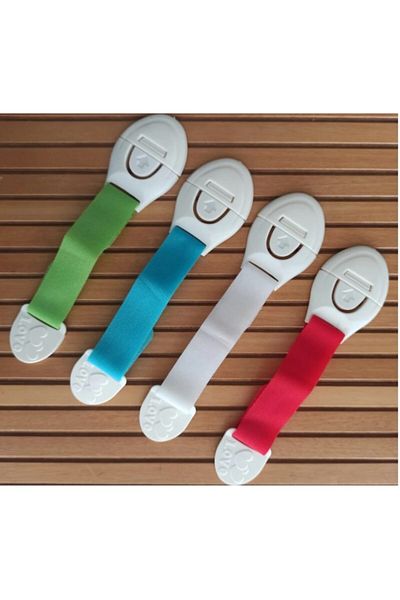 demethome Child Baby Safety Cabinet And Drawer Door Lock Colorful Pack 4 Pieces Lock