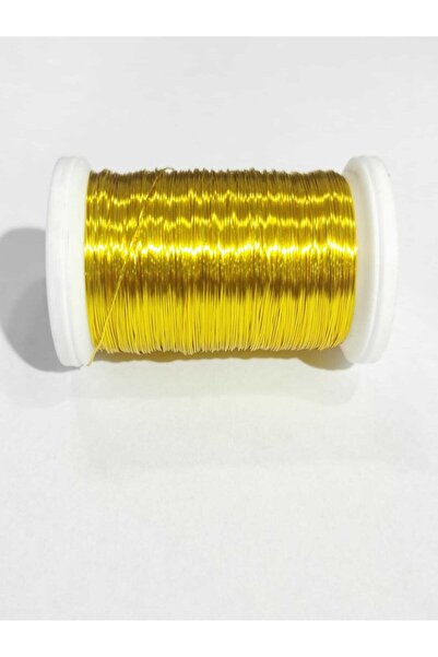 LİVZA BİJUTERİ Filografi Teli 0,40 Mm Sarı Renk 100 Gram