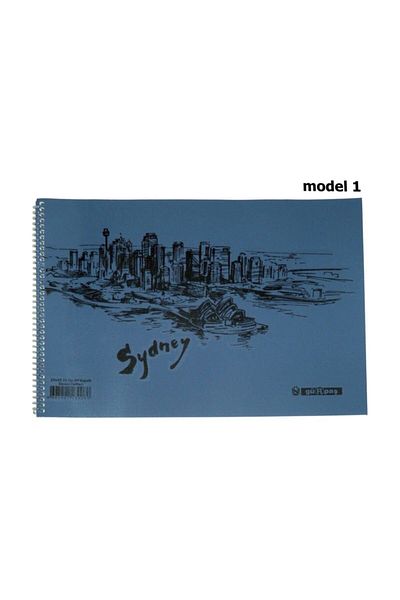 Gürpaş Sipral Picture Notebook Plastic Cover 25x35 25yp