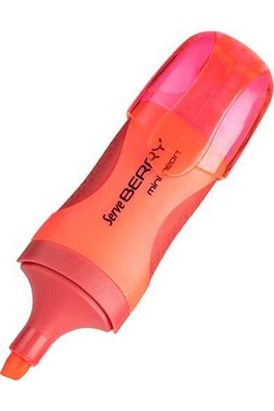 Serve Berry Mini Red Highlighter Tip Pen