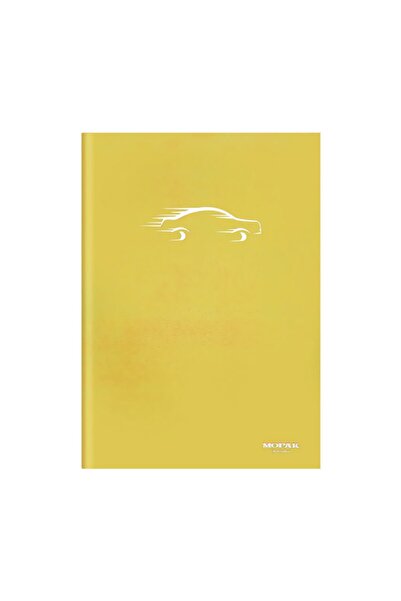 Mopak A4 Tam Boy Çizgili 80 Yaprak Dikişli Karton Kapak Defter
