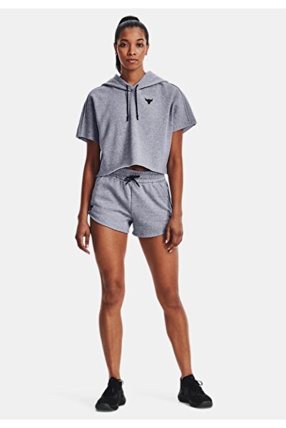 Under Armour Kadın Project Rock Fleece Şort - 1371371-035