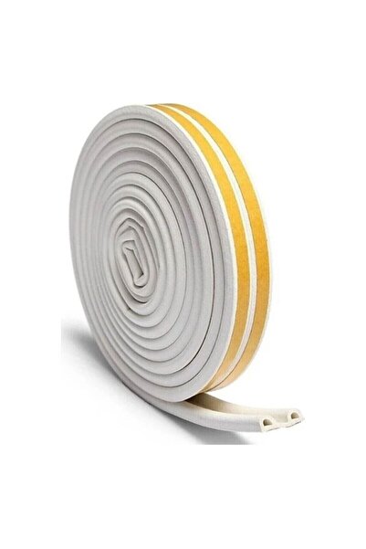 Acord Kapı Ve Pencere Izolasyon Bandı - Fitili Kauçuk Beyaz 3 X 2 = 6 Mt