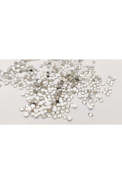 yiğit aksesuar 3 Mm(ss12) Κρυσταλλικό Στερεωτικό Γυάλινο Κουμπί 200 Τεμάχια