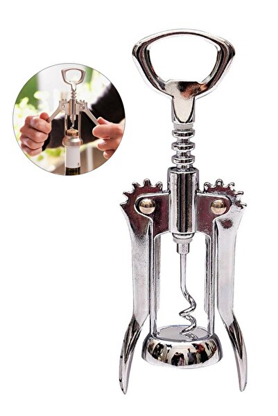 SPRENDA Konserve Mantar Kapak Şarap Açacağı Paslanmaz Çelik Tirbuşon