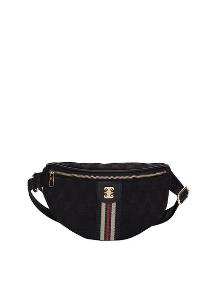 Pierre Cardin Μαύρη γυναικεία τσάντα μέσης 05PO22Y1633