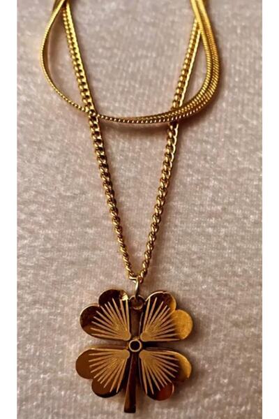 Aashiv's Collection Flower Patterned Necklace