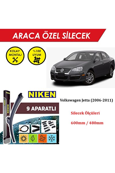 MeyZone Volkswagen Vw Jetta Silecek Takımı (2006-2011)