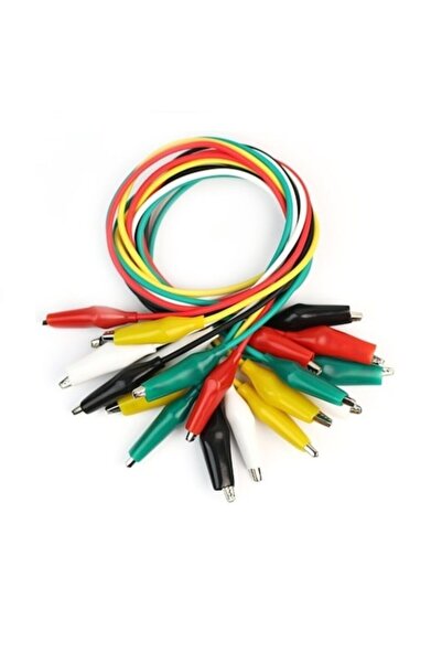 Emin İş Eğitim I Kablolu Krokodil Timsah Kablo Set 10 Lu