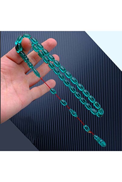 zarif atölye Водорослевий бурштиновий чотки