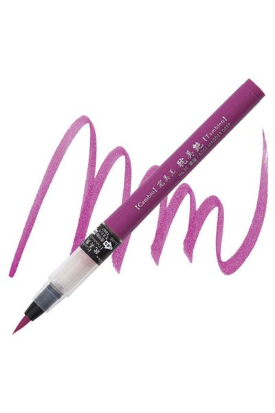 Zig Rose Madder Deep Kuretake Cambio Tambien Brush Pen No 36