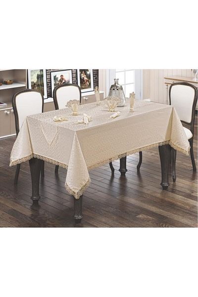 Linea French Laced Single Tablecloth 160x220 Capiçone