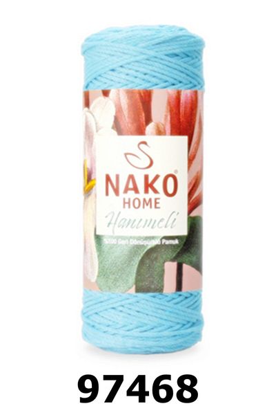 NAKO Home Honeysuckle Cotton Macrame Thread 250 Gr