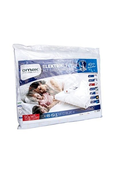 OMAK Elektrikli Tek Kişilik Battaniye %100 Keçe Isı Muhafazalı
