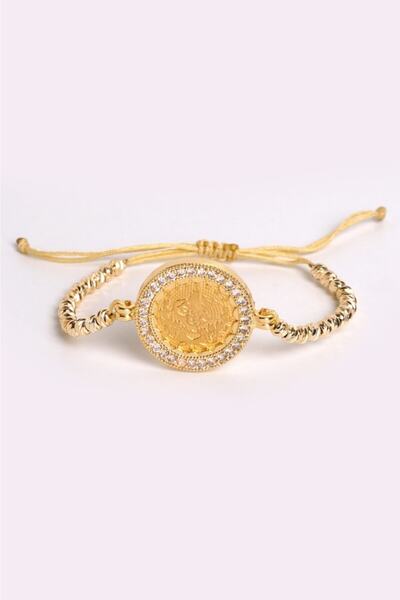 aytekgold Tuğralı Dorica Toplu Bileklik 8 Ayar (0,50 Gram)