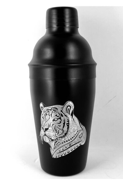 Bar Boss Çelik Tiger Tattoo Kokteyl Shaker