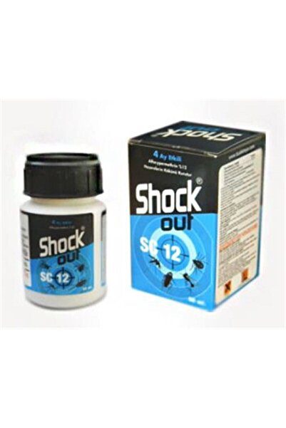 DUAL Shock Out Sc 12 Genel Haşere Ve Sinek Ilacı Kokusuz Ve 4 Ay Etkili