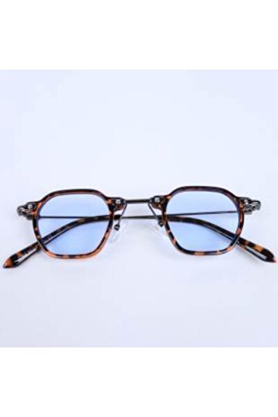 LOOKUP Unisex Sunglasses Leopard Blue Glass