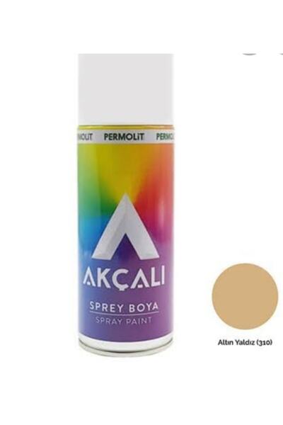 Akçalı Altın Yaldız 310 Sprey Boya 400 Ml