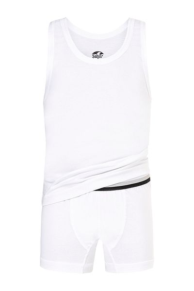 Şahin Boy's Lycra Rambo Athlete Shorts Set Shn10037