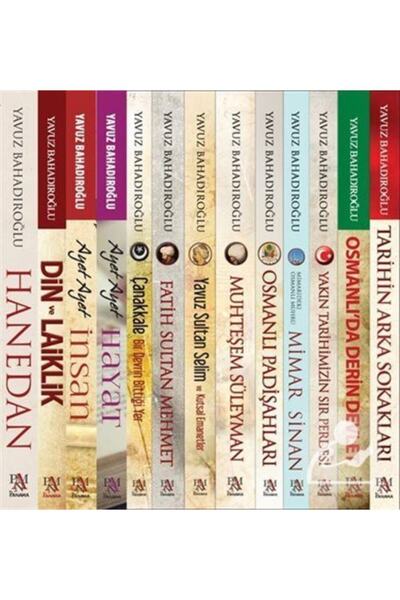 Panama Yayıncılık Yavuz Bahadıroğlu Seti 13 Kitap