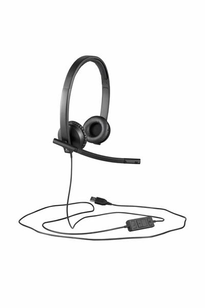 logitech H570e Stereo Usb Headset 981-000575