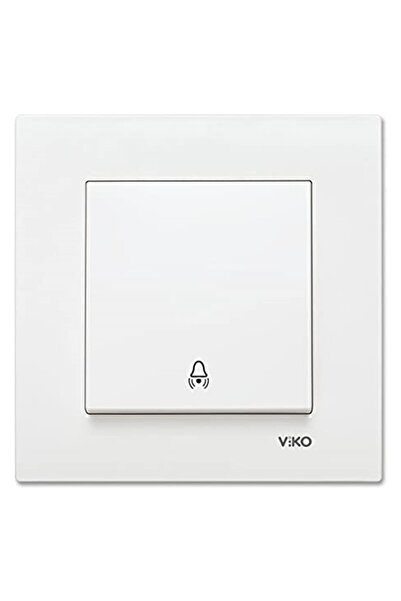 VİKO Viko Karre Zil Butonu Beyaz 90967006