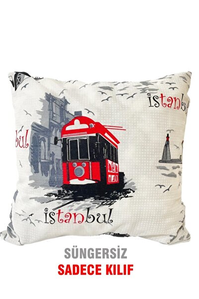 Vip Home Concept وسادة رمي كيس VIP - قطعة واحدة، 43x43 سم، اسطنبول