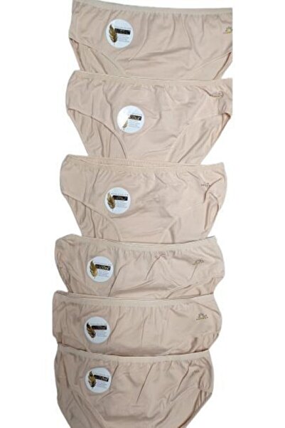 Papatya Women's 6 Pack Lycra Modal Panties 1850-