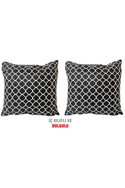 Vip Home Concept Perna Vip - Umpluta si cu Fermoar, 2 Bucati-43x43 Cm