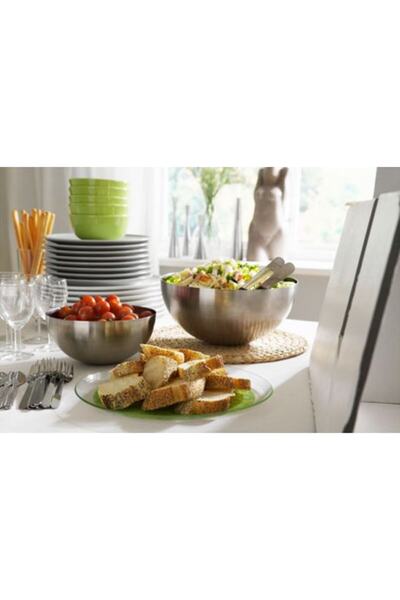 aşçıbaşı ticaret Master Chef Karıştırma Servis Salata Kabı Paslanmaz Çelik 28...