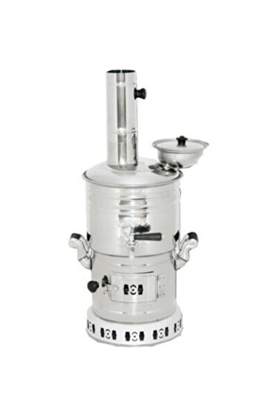 Sözenler Işıltı. Krom 4 Litre Sobalı Semaver