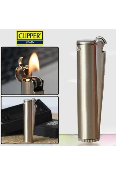 Clipper Benzinli Metal Çakmak