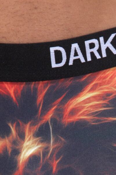 darkzone Ανδρικά 3D μπόξερ με σχέδιο λιονταριού