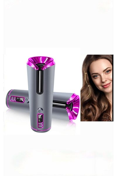 Q Piserra Automatic Ceramic Hair Curler USB Wireless Portable Hair Curling Iron