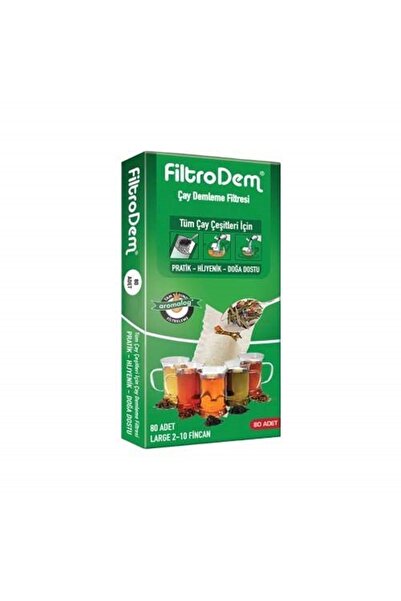 Genel Markalar Çay Demleme Filtesi( Çay Filtresi ) (l 2-10 Fincan) 80 Adet