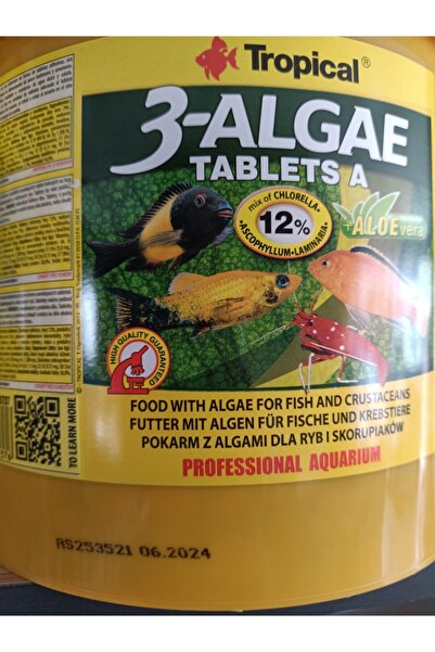 3 Algae Tablets 100 Adet