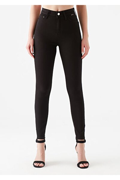 Ramrod Women's Non-Fading Black Skinny Jeans Denim Trousers