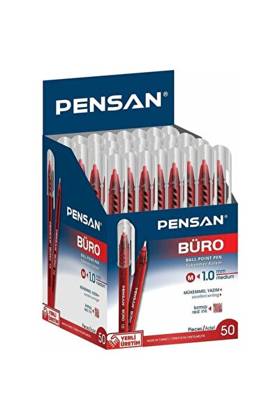 Pensan Büro 1.0 Mm 50'li Tükenmez Kalem Mb1026
