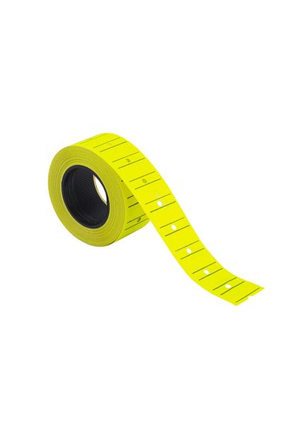 KRAF Yellow Motex Label - 12x21 Mm, Highlighter