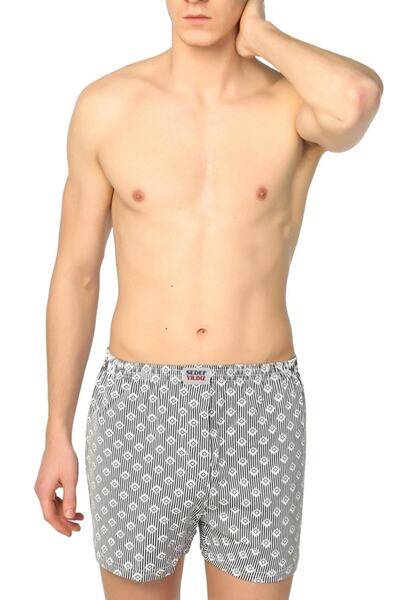 Sedef Yıldızı Sedef 6 τεμάχια Με σχέδιο Ανδρικά Boxer Mrt1012krş6