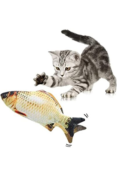 Lion Hareketli Oynayan Balık Catnip Hediyeli