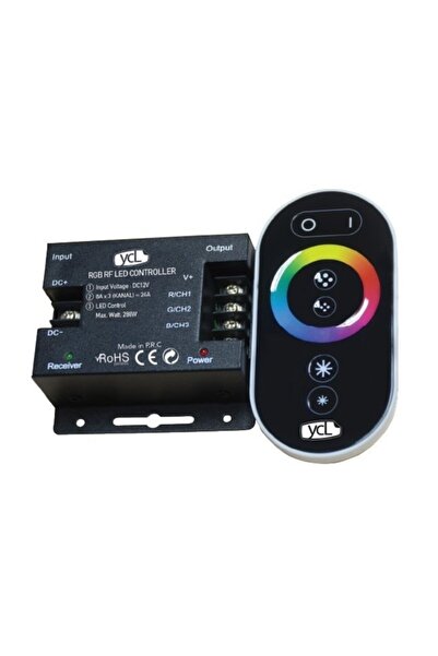 YCL Plr-240 Full Touch RGB RF LED Remote Control