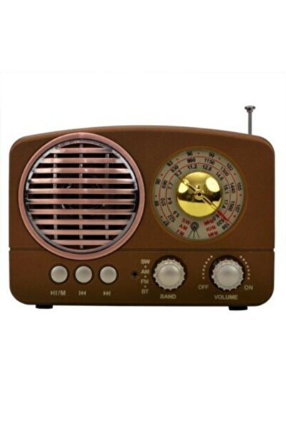 Tastech Nostaljik Fm Radyo Bluetooth Hoparlör Usb Retro M-161 Bt