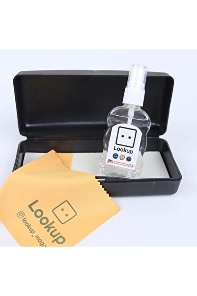 LOOKUP Lookup Gray Color Frame Transparent Glass Unisex Sunglasses