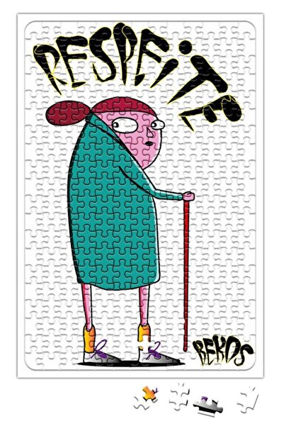 Baskı Dükkanı لغز Bekos Arte Urbana Respeite مكون من 240 قطعة