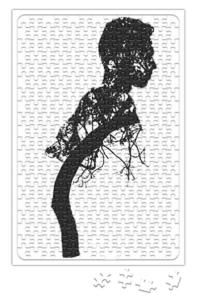 Baskı Dükkanı لغز Garoto Na Arvore مكون من 240 قطعة من الصور المقطوعة