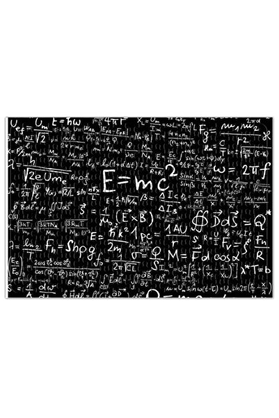 Baskı Dükkanı E=mc2 صيغة الرياضيات لغز الصيغة 240 قطعة بانوراما